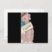 poetsdochter briefkaart (Voorkant / Achterkant)