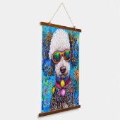 Poetsen in stijl hangend wandkleed (Gebogen)