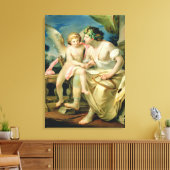 Poetsinspiratie, 1785 canvas afdruk (Insitu (Woonkamer))