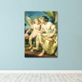 Poetsinspiratie, 1785 canvas afdruk (Insitu (Houten vloer))