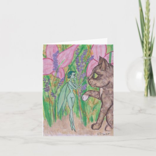 poetskoek van je bedankkaart (Voorkant)