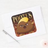 POETUS VIERKANTE STICKER (Envelop)