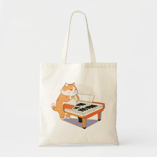 Poezen en Melodieën Tote Bag (Voorkant)