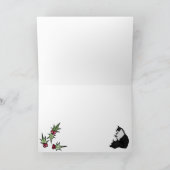 Poezen Kerstmis Kaart (Binnen)