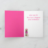 Poezen Uitstekend Laatste Chemo Kaart (Binnen)