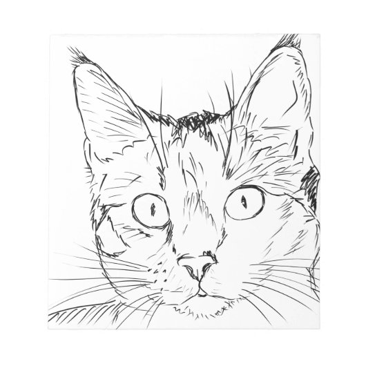 Poezenkat Notitieblok (Voorkant)