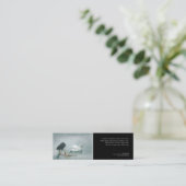 Poëzie bladwijzer "Captive Angel" Mini Visitekaartje (Staand voorkant)