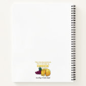 "Poëzie en kaas" Recept Notitieboek (Achterkant)