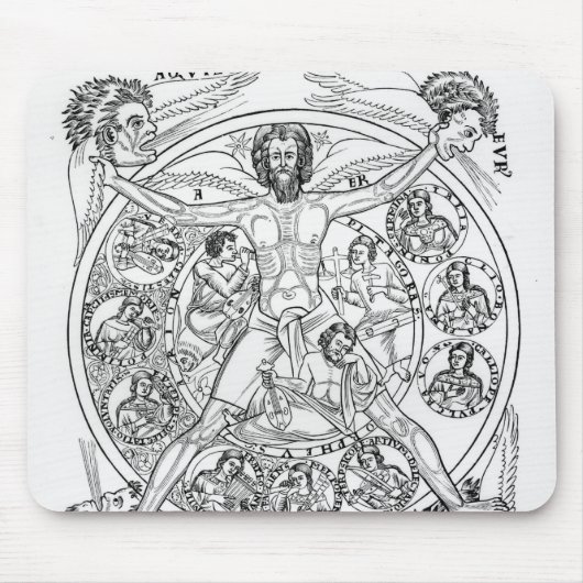 Poëzie en muziek muismat (Voorkant)