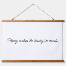 Poëzie Evokes Wood met bovenzijde Wandafscheiding