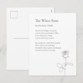  poëzie feestdagenkaart (Voorkant / Achterkant)