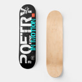 POEZIE IN BEWEGING Skateboard (Voorkant)