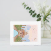 Poëzie in marmer briefkaart (Staand voorkant)