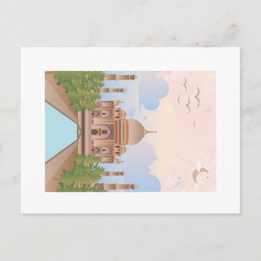 Poëzie in marmer briefkaart (Voorkant)