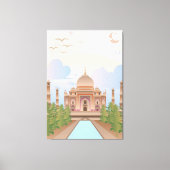 Poëzie in marmer canvas afdruk (Voorkant)