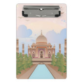 Poëzie in marmer mini klembord (Voorkant)