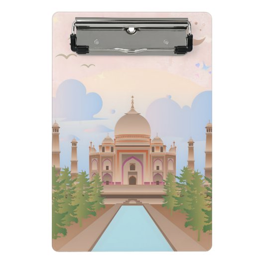 Poëzie in marmer mini klembord (Voorkant)