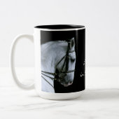 Poëzie in Motion-Mok Tweekleurige Koffiemok (Links)