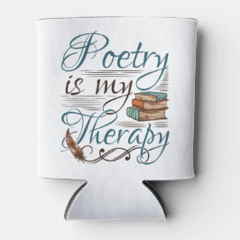 Poëzie is mijn schrijfster van de therapiedichter  blikjeskoeler