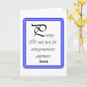 Poëzie Kaart (Gele Bloem)