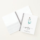 Poëzie kunstwerk naam typografie notitieboek (Binnen)