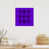 Poëzie Poster (Keuken)