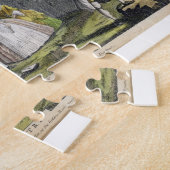 Poëzie, pub. van Robert Sayer (fl.1750-80) c.1750 Legpuzzel (Zijkant)