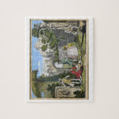 Poëzie, pub. van Robert Sayer (fl.1750-80) c.1750 Legpuzzel (Verticaal)