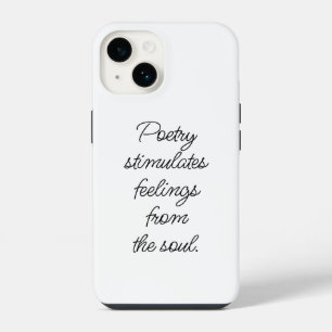 Poëzie Stimuleert iPhone Case 14 Hoesje