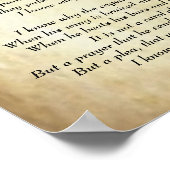 Poëzie, sympathie van Paul Laurence Dunbar Poster (Hoek)