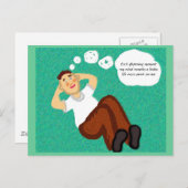 Poëzie van Haiku Briefkaart (Voorkant / Achterkant)