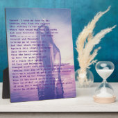 Poëzie voor de ziel fotoplaat (Zijkant)