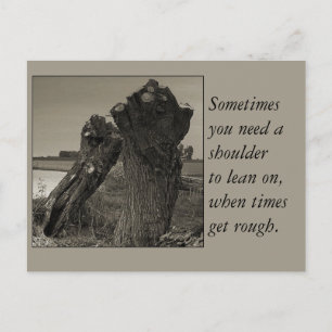 Poëzie - vriendschap briefkaart