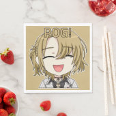 Pog! Chibi Napkins - Luca Kaneshiro Fanart Servet (Insitu)