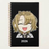 Pog! Chibi Planner 2026 - Luca Kaneshiro Fanart (Voorkant)