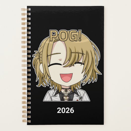 Pog! Chibi Planner 2026 - Luca Kaneshiro Fanart (Voorkant)