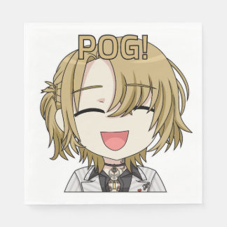 Pog! Chibi servetten - Luca Kaneshiro fanart