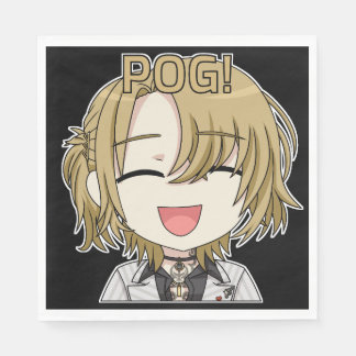 Pog! Chibi servetten - Luca Kaneshiro Fanart