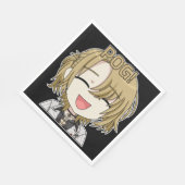 Pog! Chibi servetten - Luca Kaneshiro Fanart (Hoek)