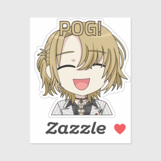Pog! Chibi Sticker - Luca Kaneshiro Fan Art (Vel)