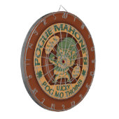 Pog Mo Boxer Dartbord (Voorkant Links)