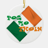 POG MO THOIN Ceramic Ornament (Voorkant)