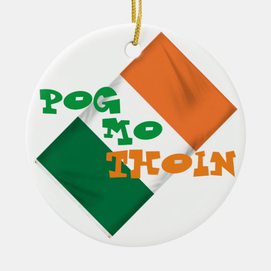 POG MO THOIN Ceramic Ornament (Voorkant)