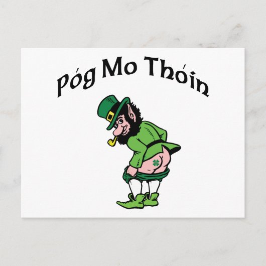 Pog Mo Thoin Gift Briefkaart (Voorkant)