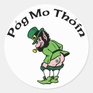 Pog Mo Thoin Gift Ronde Sticker