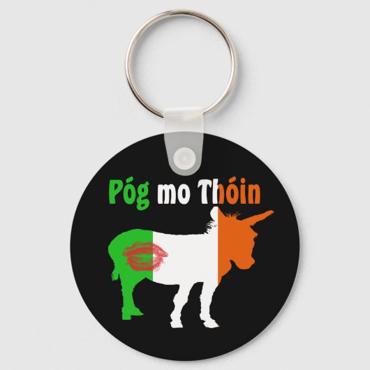 Pog Mo Thoin - Irish Humor Sleutelhanger (Voorkant)