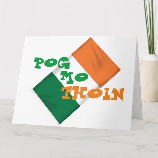 POG MO THOIN Jumbo Wenskaart Kaart (Voorkant)