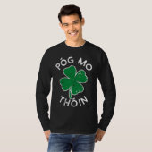 Pog Mo Thoin Lucky C St Patrick's Day Distress T-shirt (Voorkant volledig)