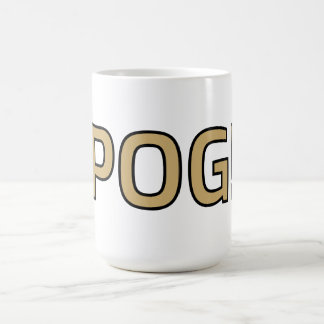 Pog! Text Mug - Luca Kaneshiro Fanart Koffiemok