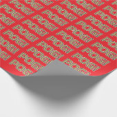Pog! Text Wrapping Paper - Luca Kaneshiro Fan Art Cadeaupapier (Hoek)